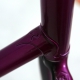 Black and purple frame and Forks Rossin Columbus Size 56