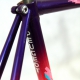 Purple and pink frame & Forks Peugeot Racing Team Reynolds 653 Size 54