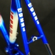 Blue and white frame Massi pro team Size 54