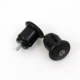 Handlebar plugs - Black rubber