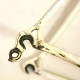 White frame and Forks Raleigh Maxi Sports Reynolds 753 Size 57