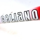 Cadre & fourche 650 noir blanc et rouge Geliano Duret T36