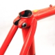 Cadre & fourche Rouge Raleigh Record Ace T58