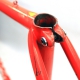 Cadre & fourche Rouge Raleigh Record Ace T58