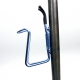 Porte bidon Cobra bleu embout noir avec visserie