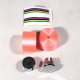 Benotto style handlebar tape - White Blue Red Silver Yellow Green Pink Black