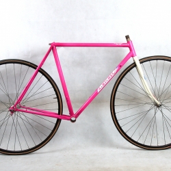 Pink Frame and Fork Alain Michel Size 52