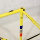 Yellow Carbon Frame & Forks Look KG171 Size 54