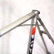 Silver Frame & Forks Peugeot A500 Galaxie Pechiney Size 56