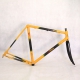 Yellow Carbon Frame and Forks Corima Viper Size 53