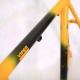 Yellow Carbon Frame and Forks Corima Viper Size 53