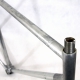 Silver Frame and Forks Peugeot A300 Cosmic Pechiney Size 56
