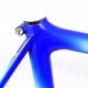 White and blue artisan Frame and Fork Size 60