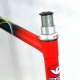 Red and black Frame and fork TVT Size 58