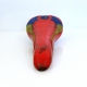 Red Bassano Fondriest saddle