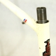 White frame and Forks Raleigh Maxi Sport Size 57